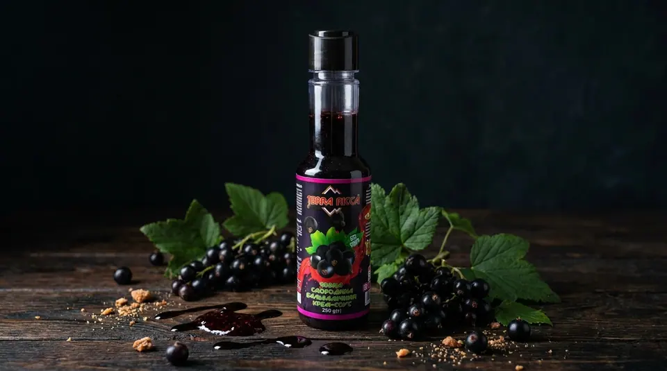 Бальзамічний крем-соус «Чорна смородина»